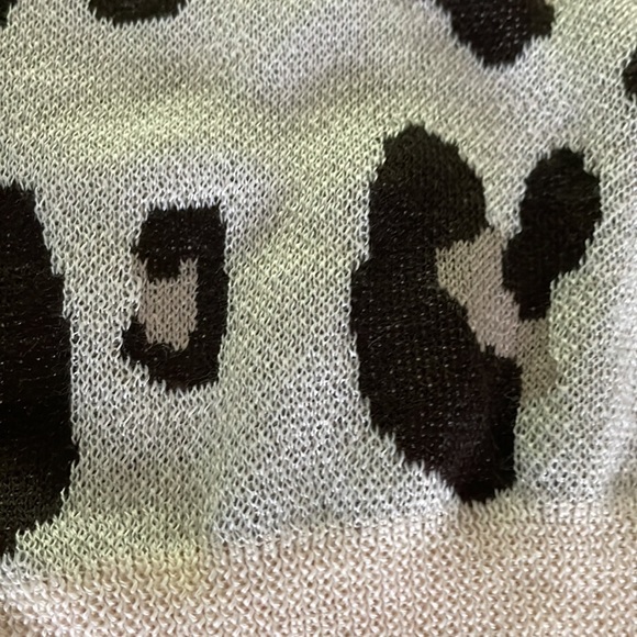 Cheetah print long cardigan - Picture 4 of 6